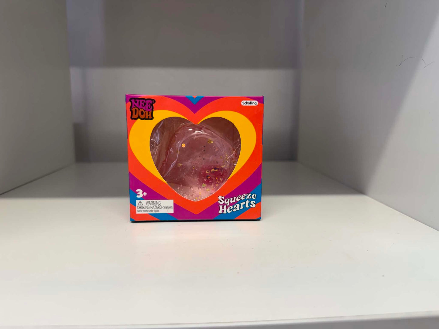 NeeDoh Squeeze Hearts heart-shaped sensory toy - novelty gifts Belfast NI