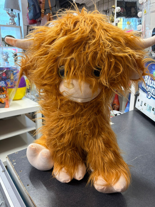 Hamish Highland Cow Plush Toy – Medium Soft Cuddly Animal Teddy