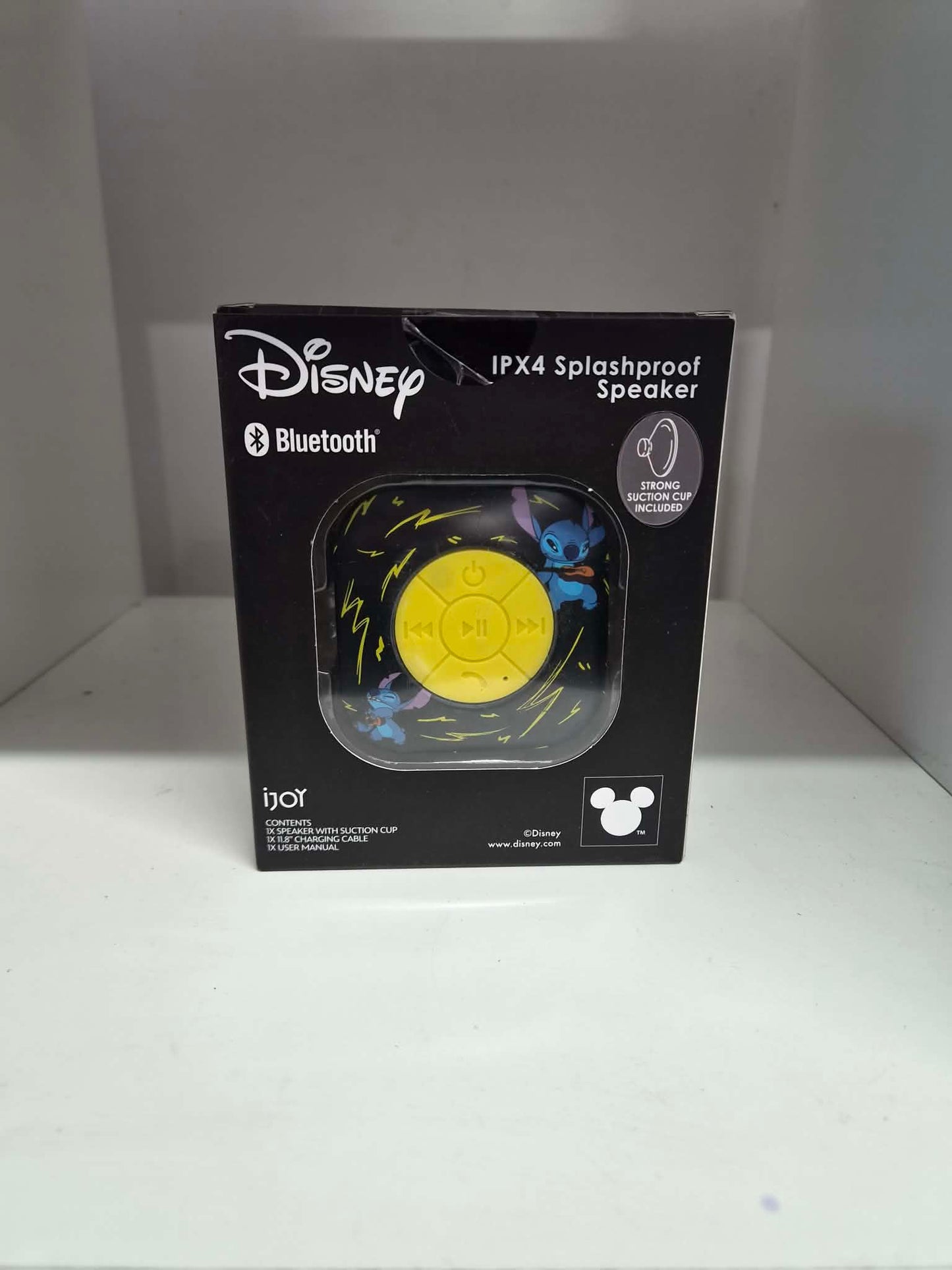Disney Stitch IPX4 Splashproof Bluetooth Speaker