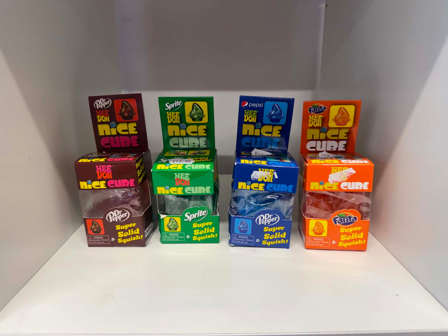 NeeDoh Nice Cube Drinks Edition Sensory Toy
