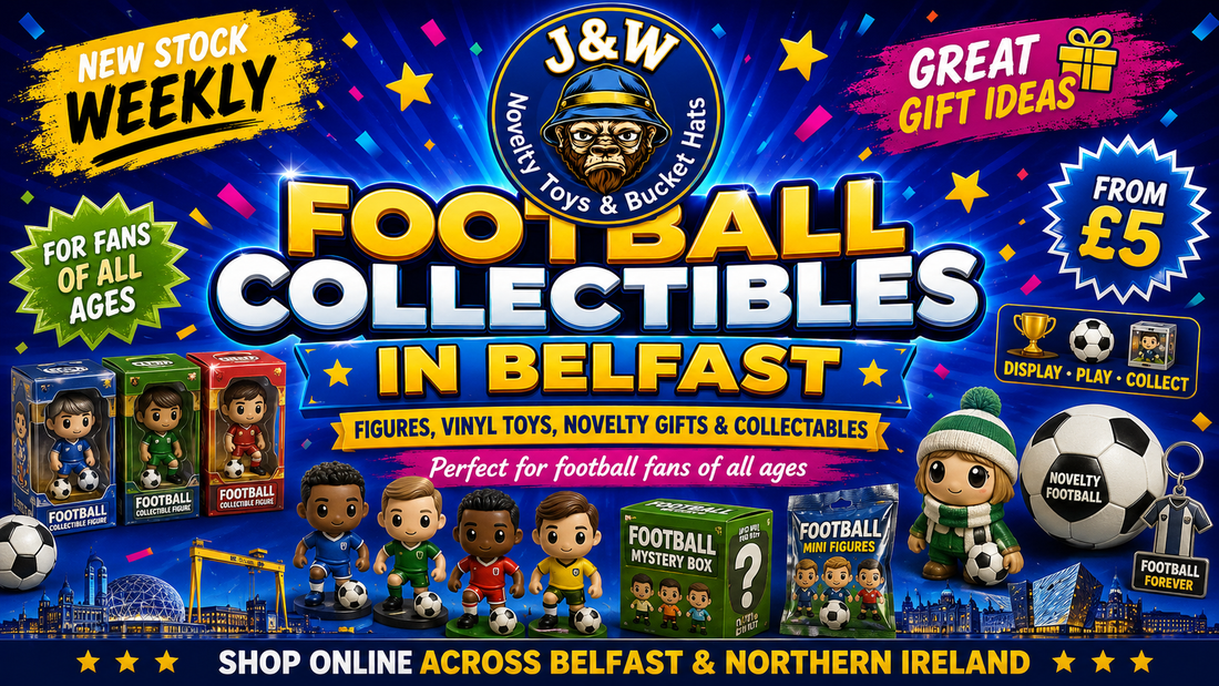 Collectible football figures Northern Ireland - football toys and collectibles at J&W Novelty Toys Belfast