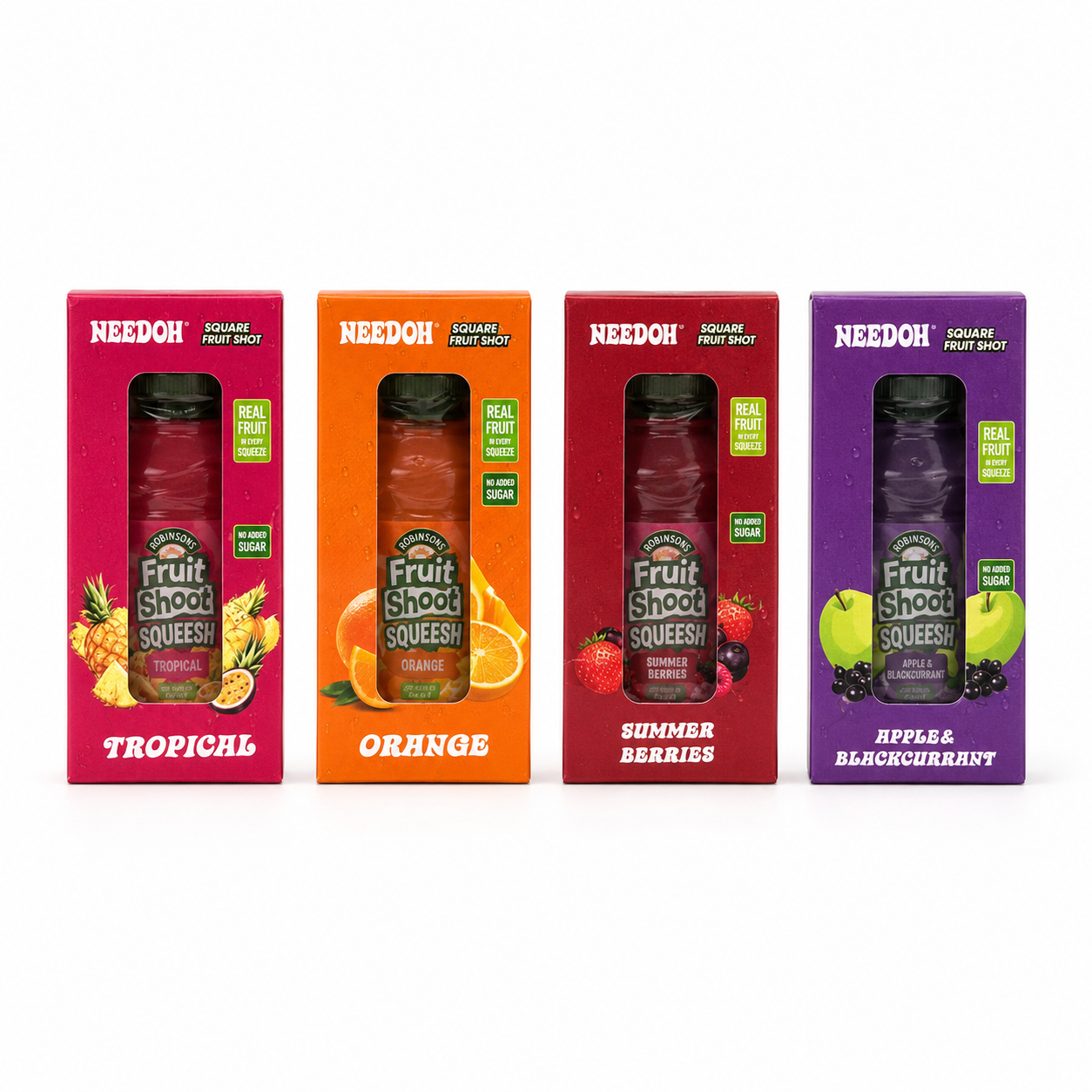 Nee Doh Fruit Shoot Squishy – Four Flavours