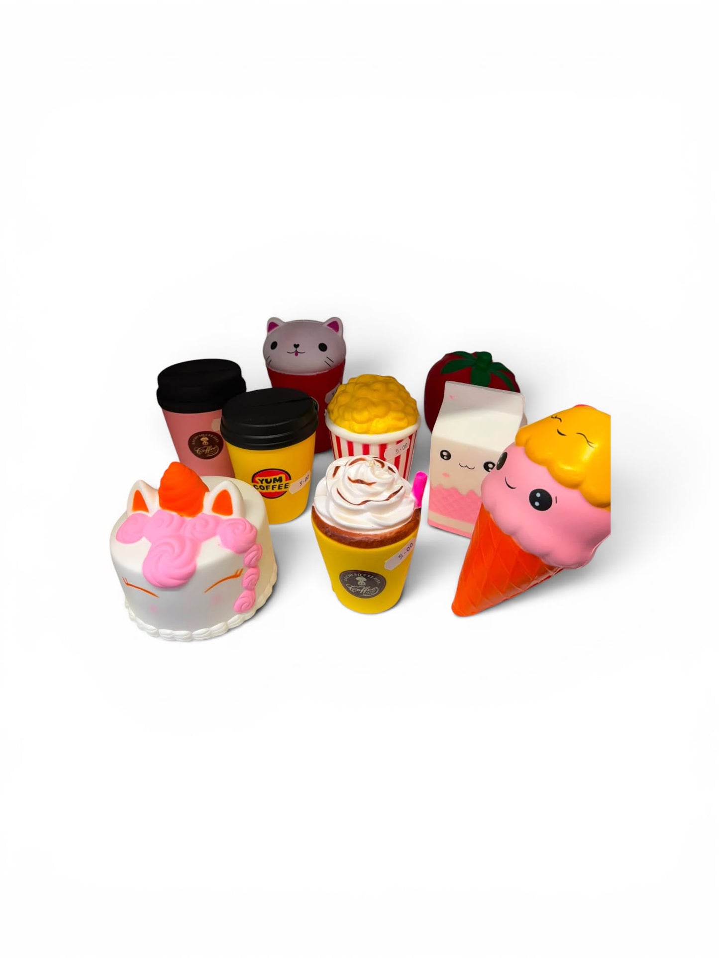 Fun Food Squishy Toys assorted - sensory toys Belfast Antrim
