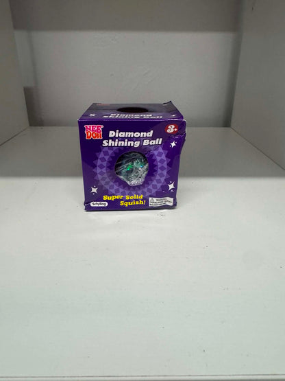 NeeDoh Diamond Shining Ball blue squishy stress ball | Toys Belfast NI