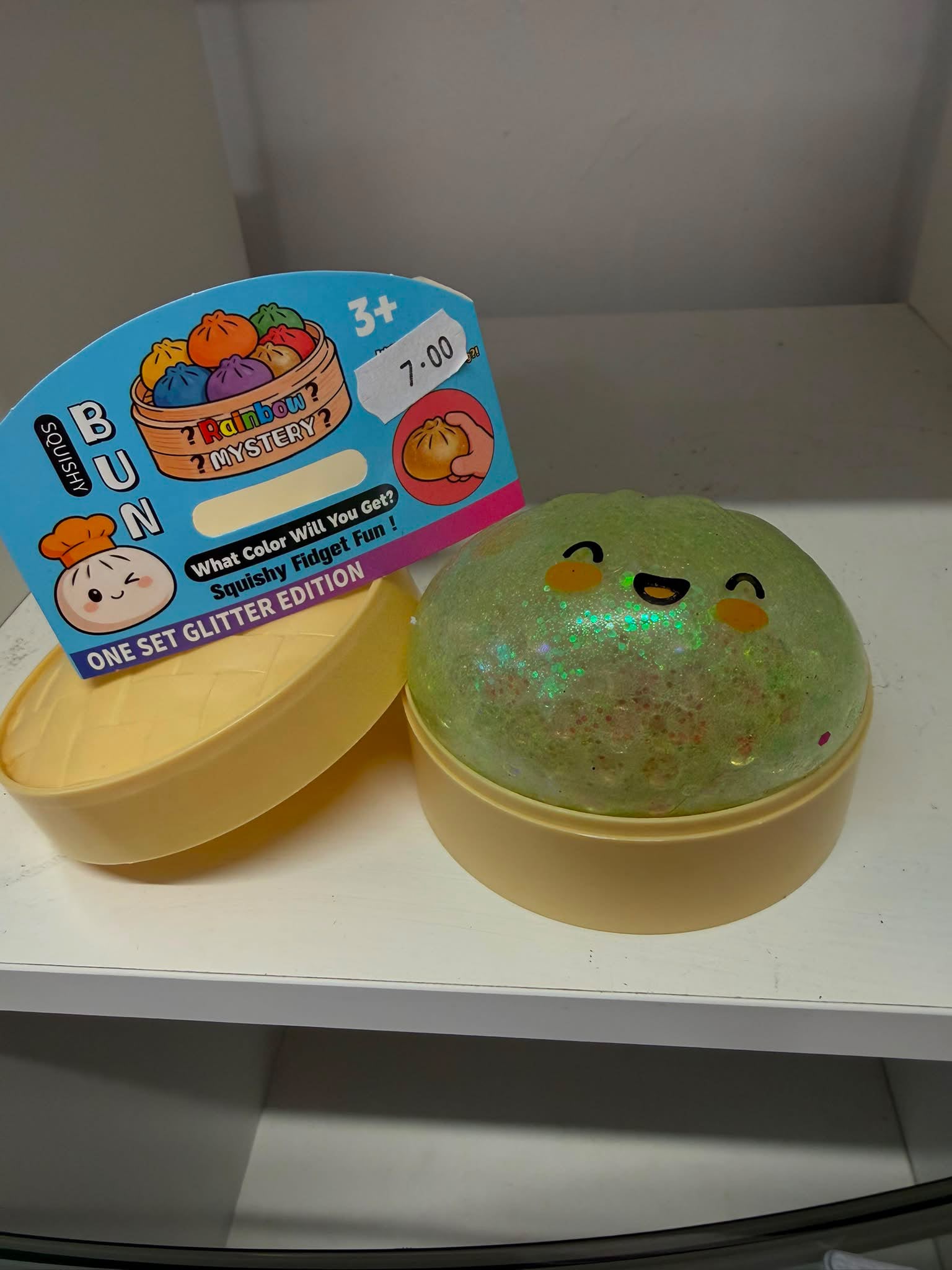 Light Up Flashing Dumpling Mystery Squishy Toy - sensory toys Belfast NI