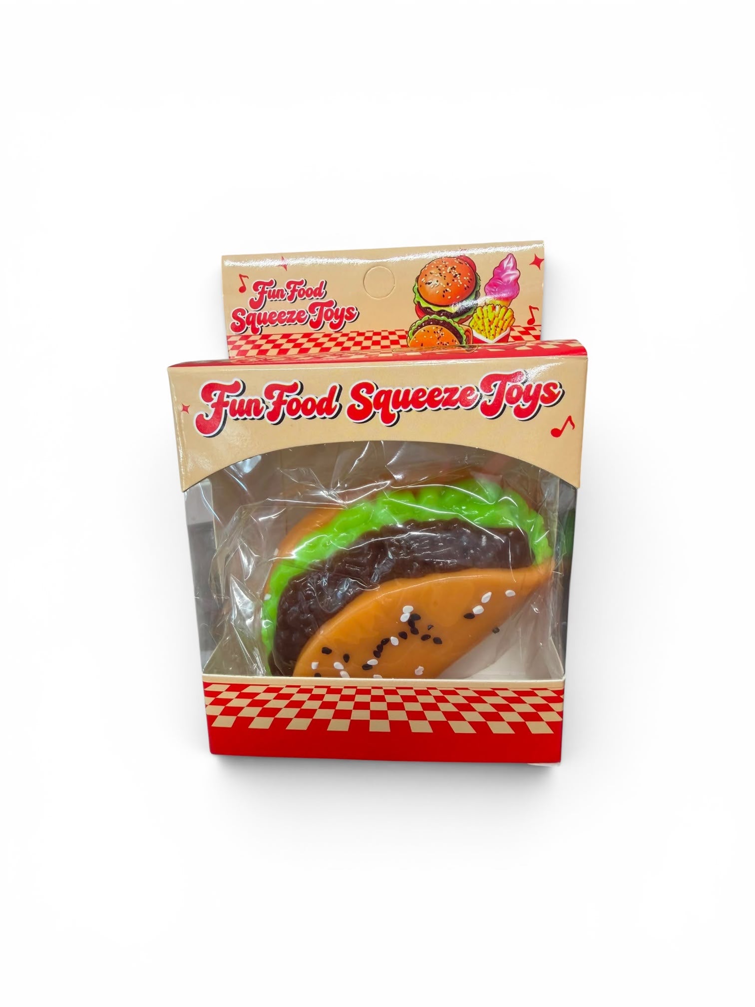 Fun Food Squeeze Toys assorted - sensory squishy toys Belfast NI