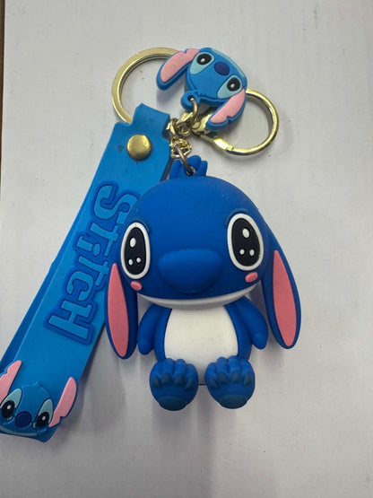 Novelty Character Keyring with Wrist Strap