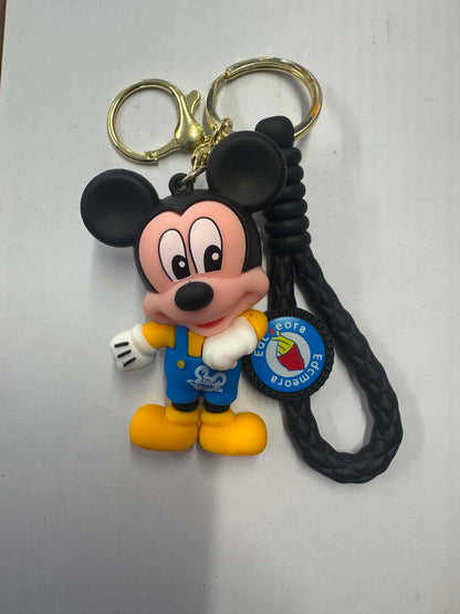 Novelty Character Keyring with Wrist Strap