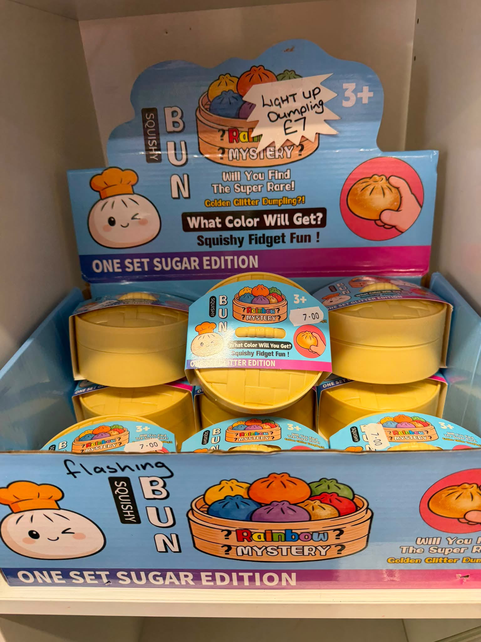 Flashing dumpling squishy toy - novelty toys Belfast Newtownabbey