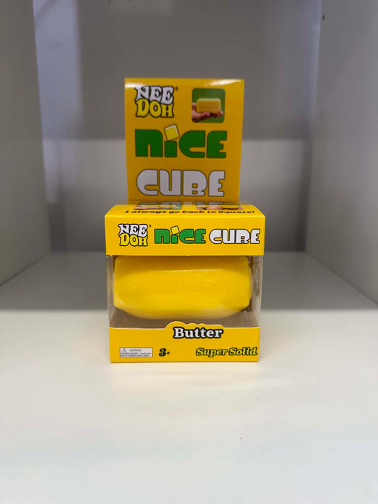 NeeDoh Nice Cube Butter sensory toy pink - squishy stress toys Belfast NI