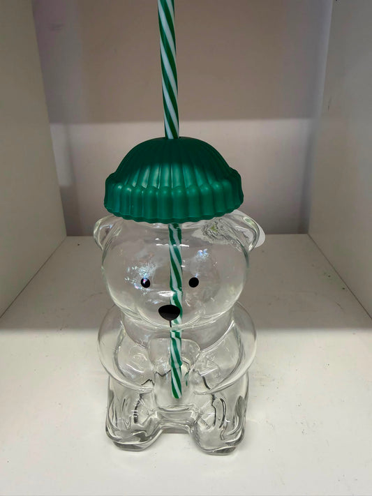 Barista Bear juice cup with straw - novelty kids drink cups Belfast NI