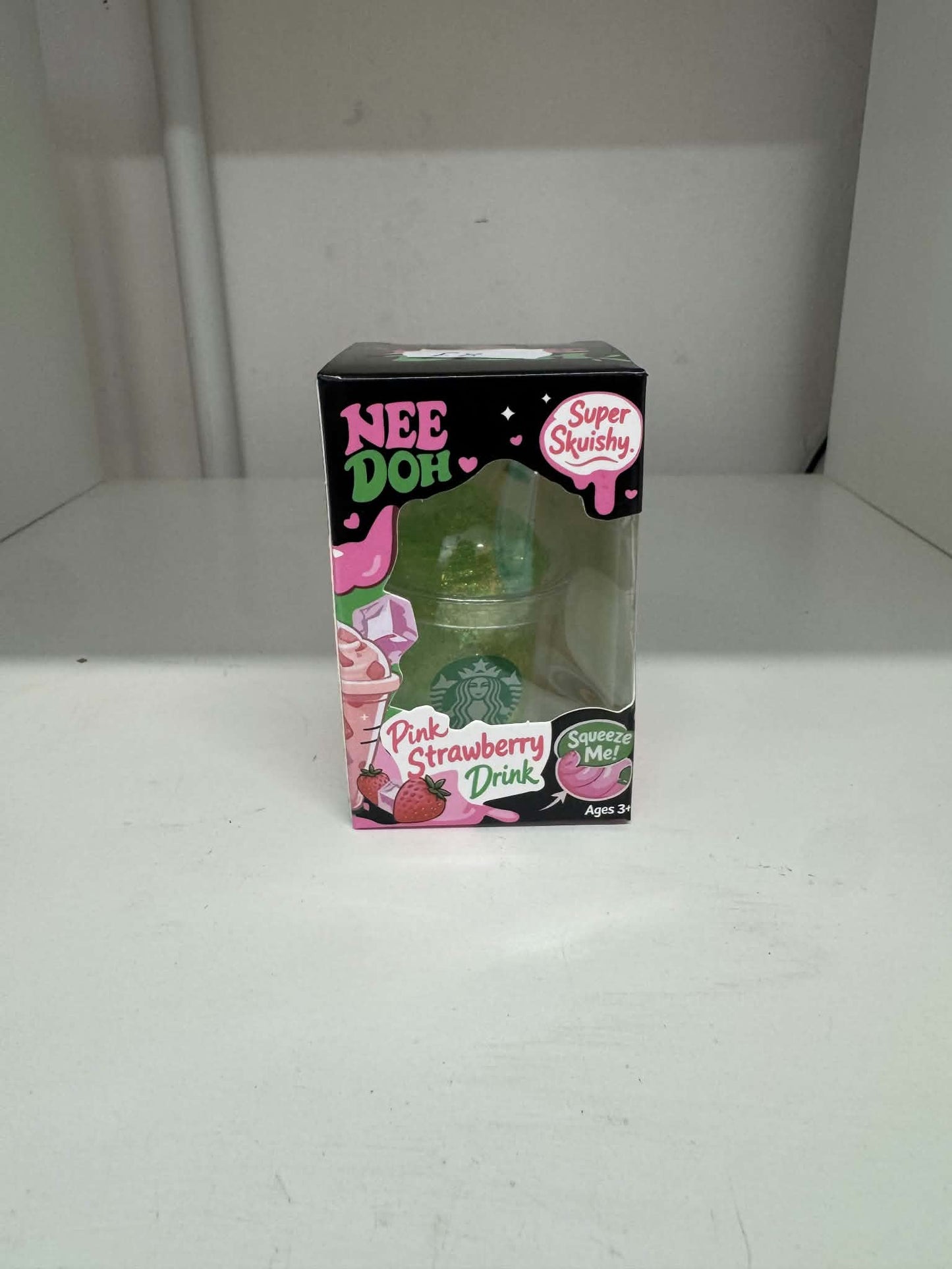 Nee Doh Drink Cup Squishy – Pink, Blue or Green
