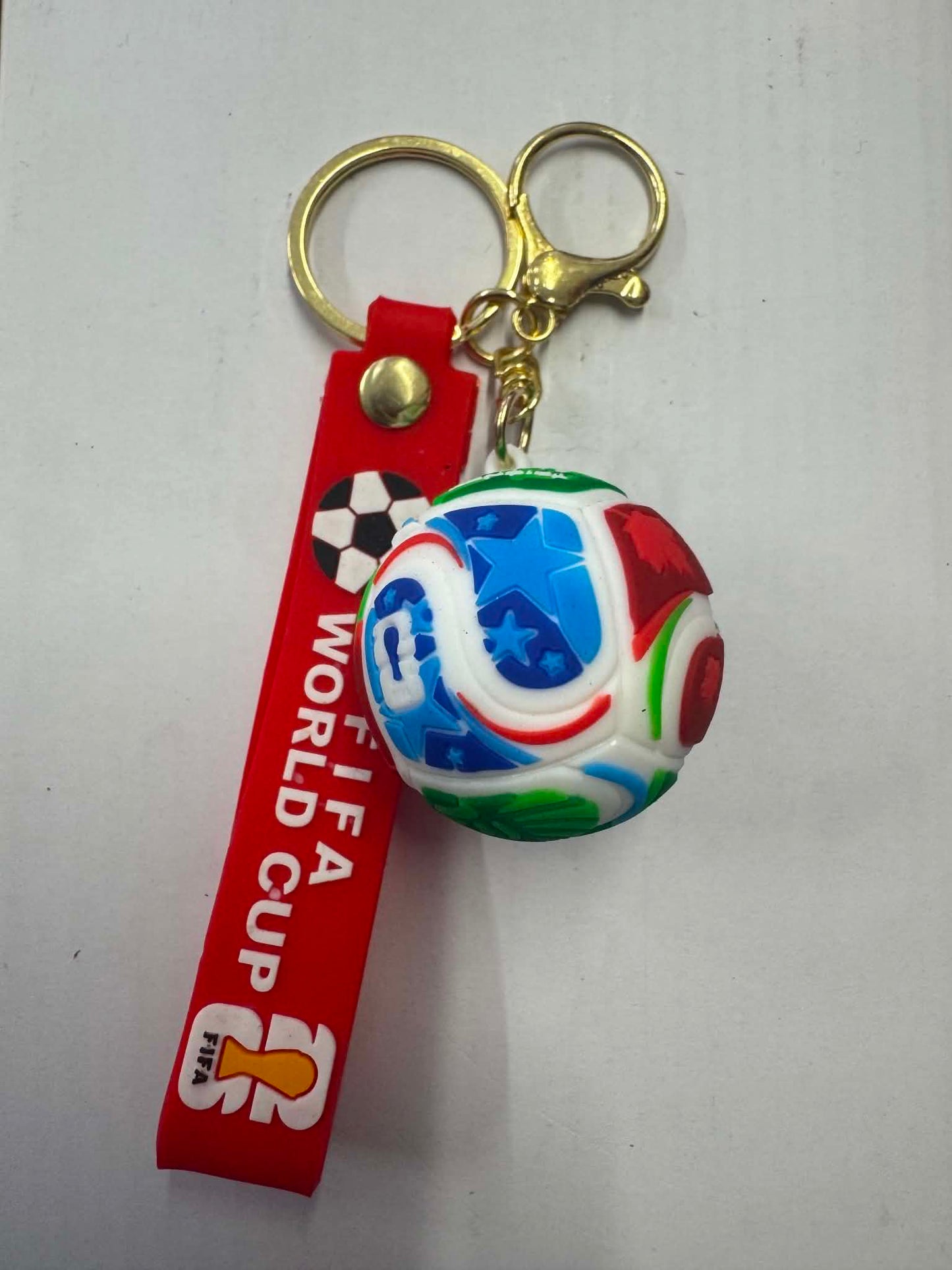 Novelty Character Keyring with Wrist Strap
