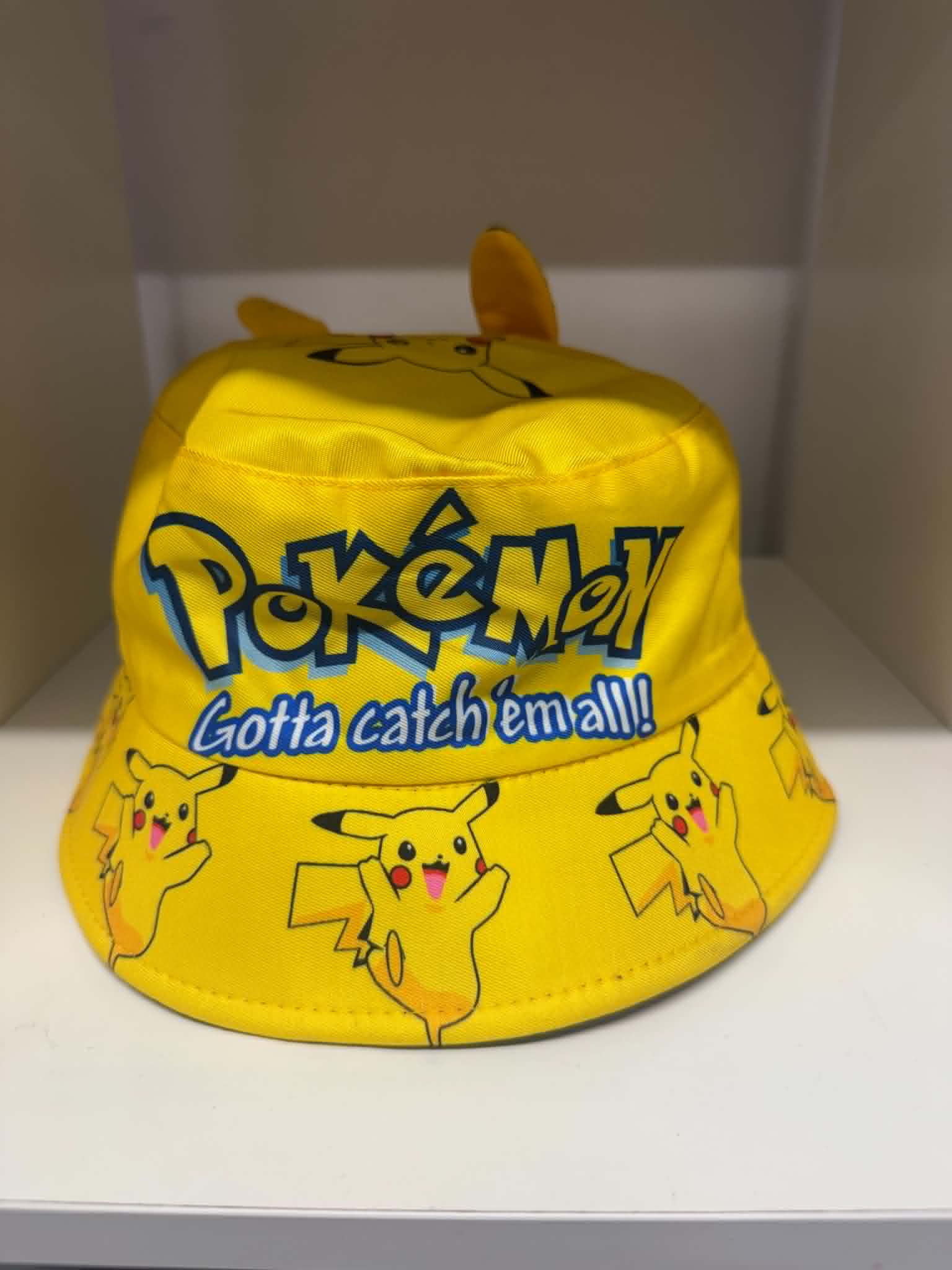 Pokemon Pikachu kids bucket hat yellow | Character hats Belfast NI