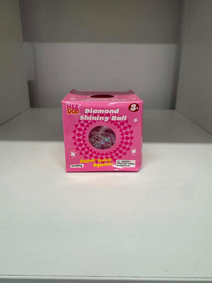 NeeDoh Diamond Shining Ball green sparkly sensory toy | Toys Belfast NI