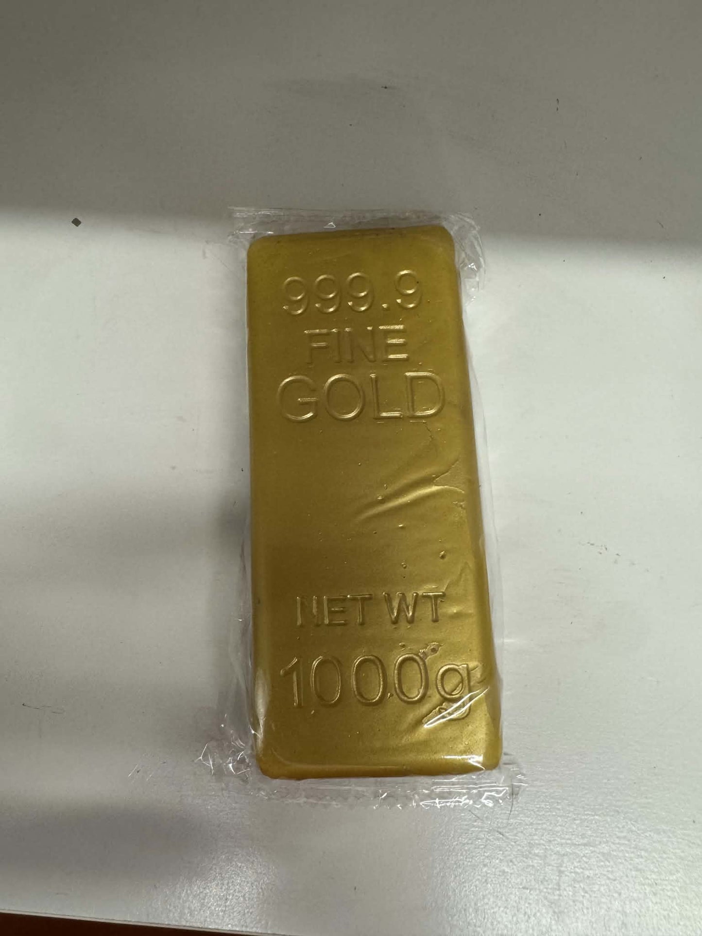 Gold Bar Squishy Toy – Sensory Stress-Relief Novelty Toy