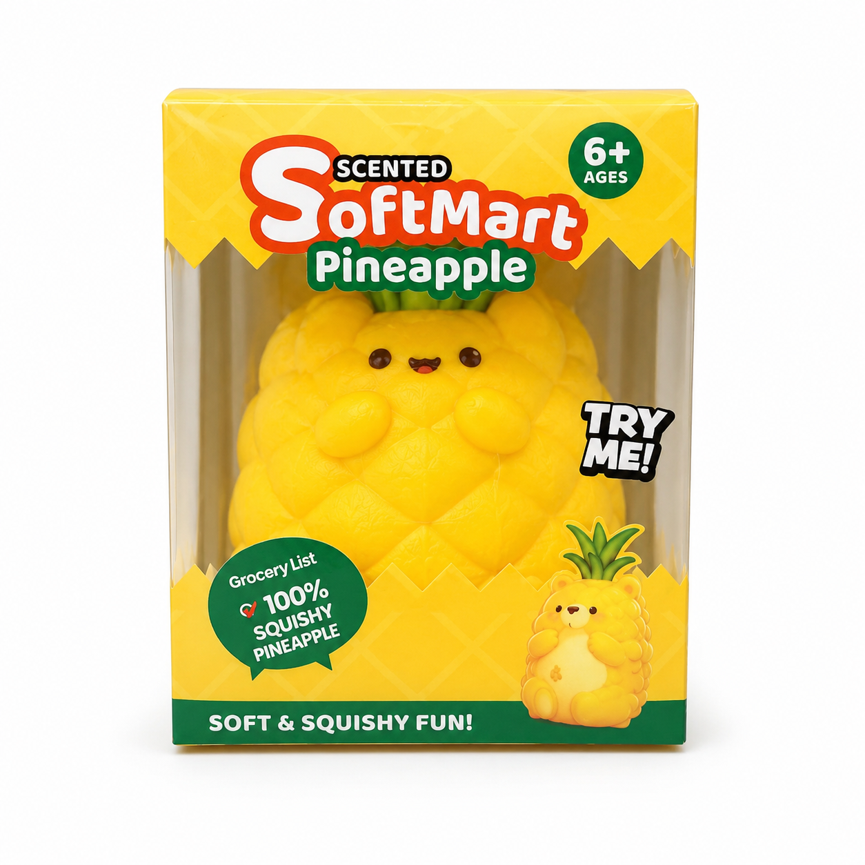 Giant Scented Pineapple Squishy – Softmart Sensory Toy