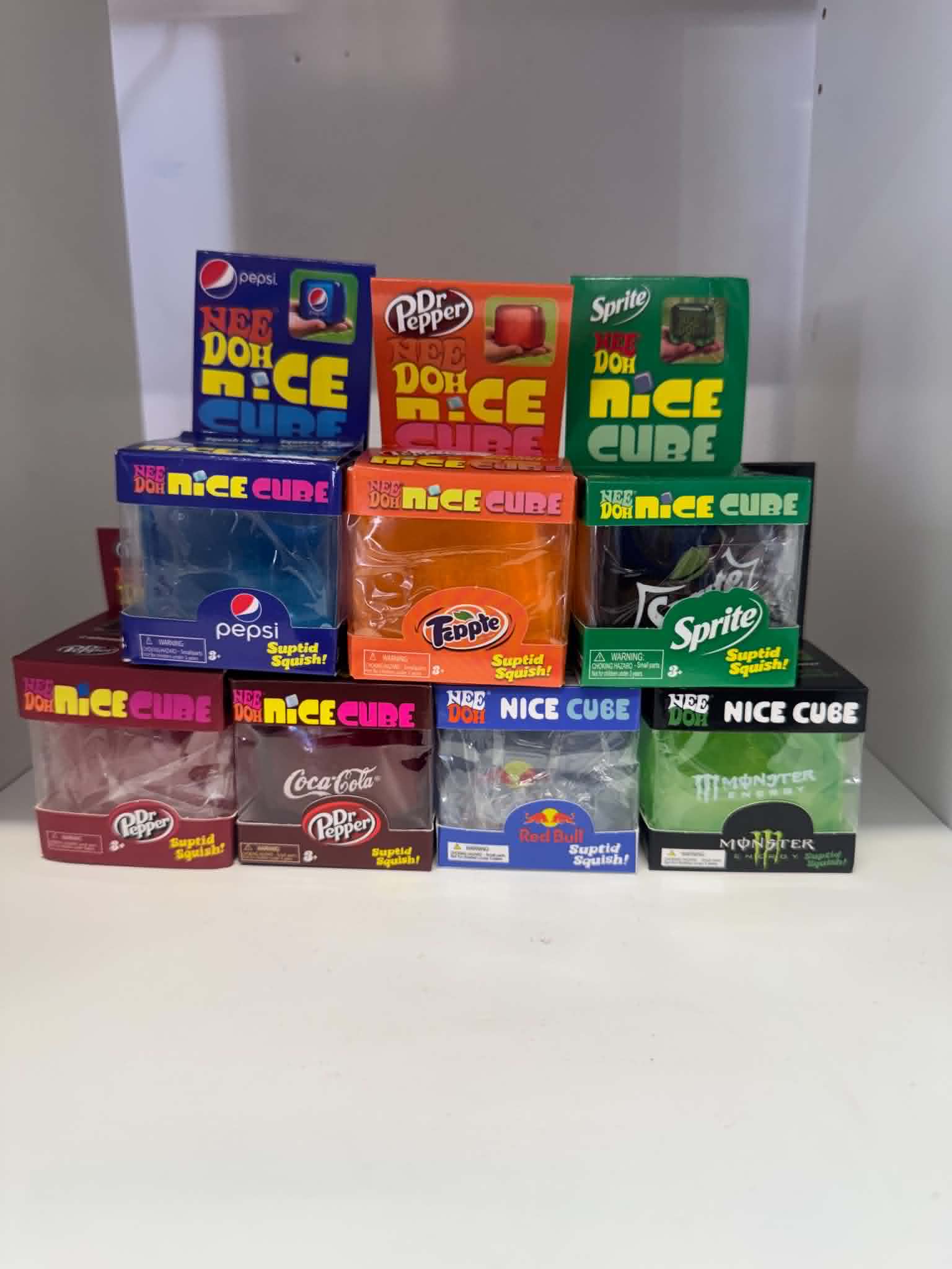 NeeDoh Nice Cube Drinks Edition - novelty sensory toys Belfast NI