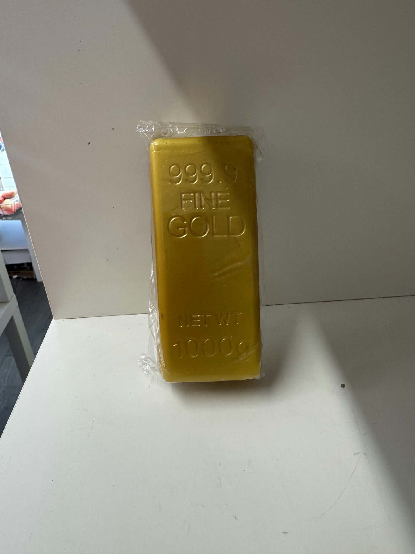 Gold Bar Squishy Toy – Sensory Stress-Relief Novelty Toy