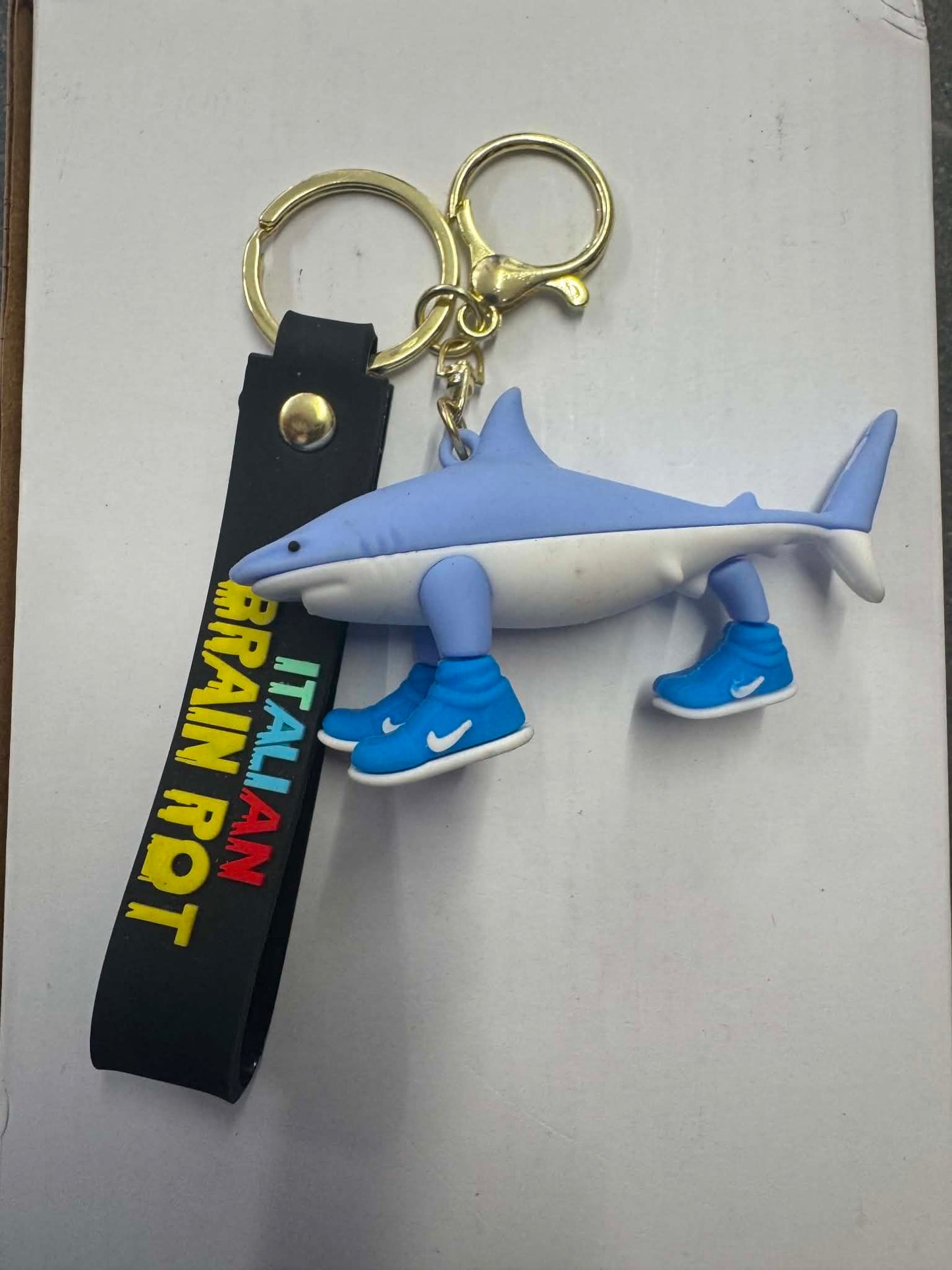 Novelty Character Keyring with Wrist Strap