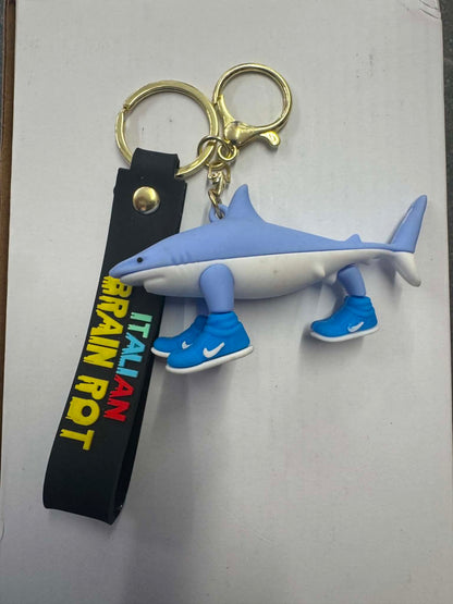 Novelty Character Keyring with Wrist Strap
