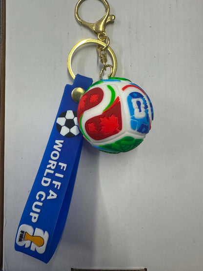 Novelty Character Keyring with Wrist Strap