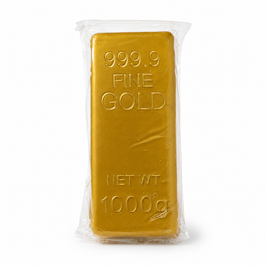 Gold Bar Squishy Toy – Sensory Stress-Relief Novelty Toy