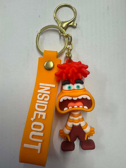 Novelty Character Keyring with Wrist Strap