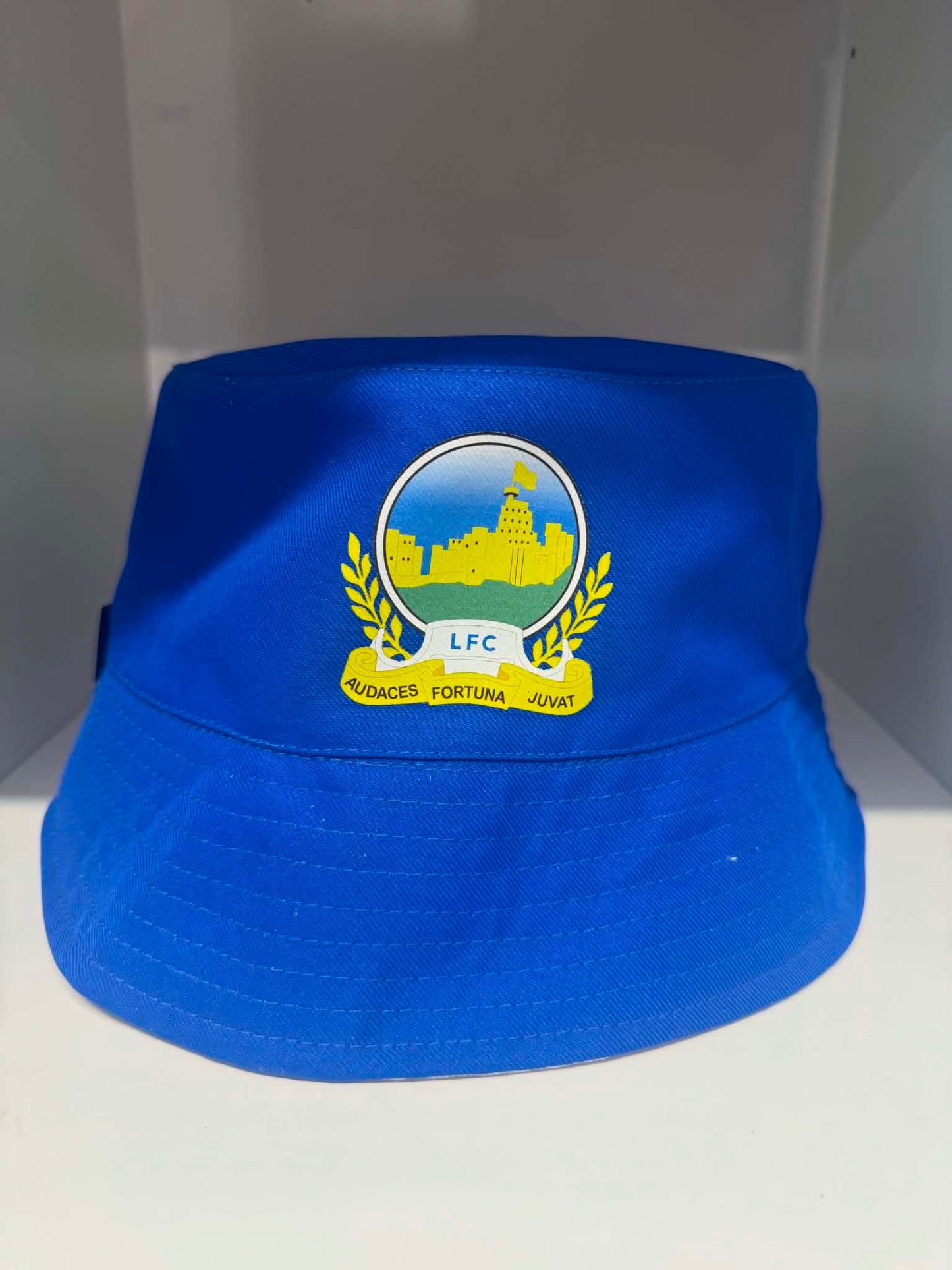Linfield FC LFC crest blue bucket hat | Belfast football hats Northern Ireland