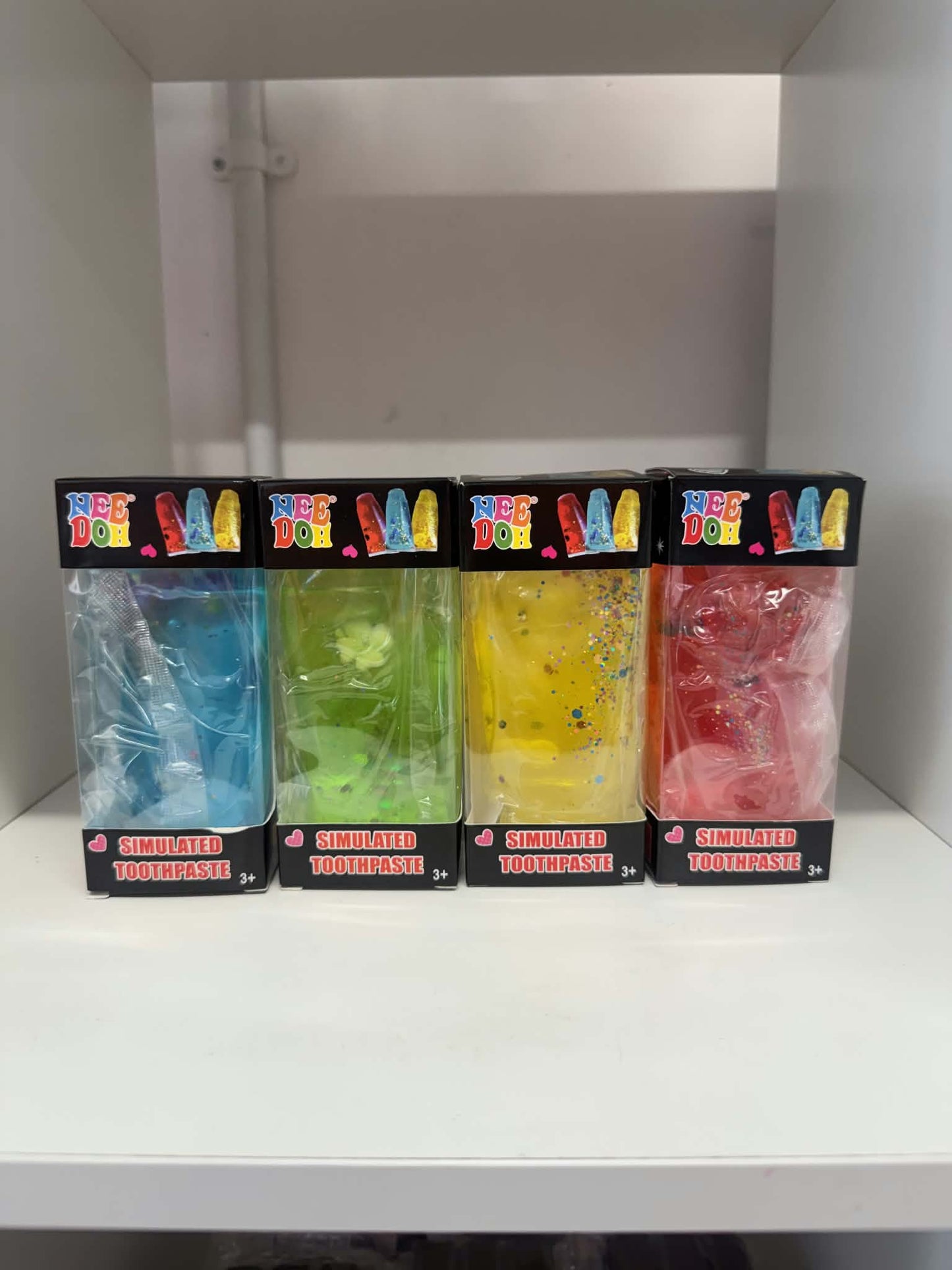 Nee Doh Simulated Toothpaste Squishy – Assorted Colours