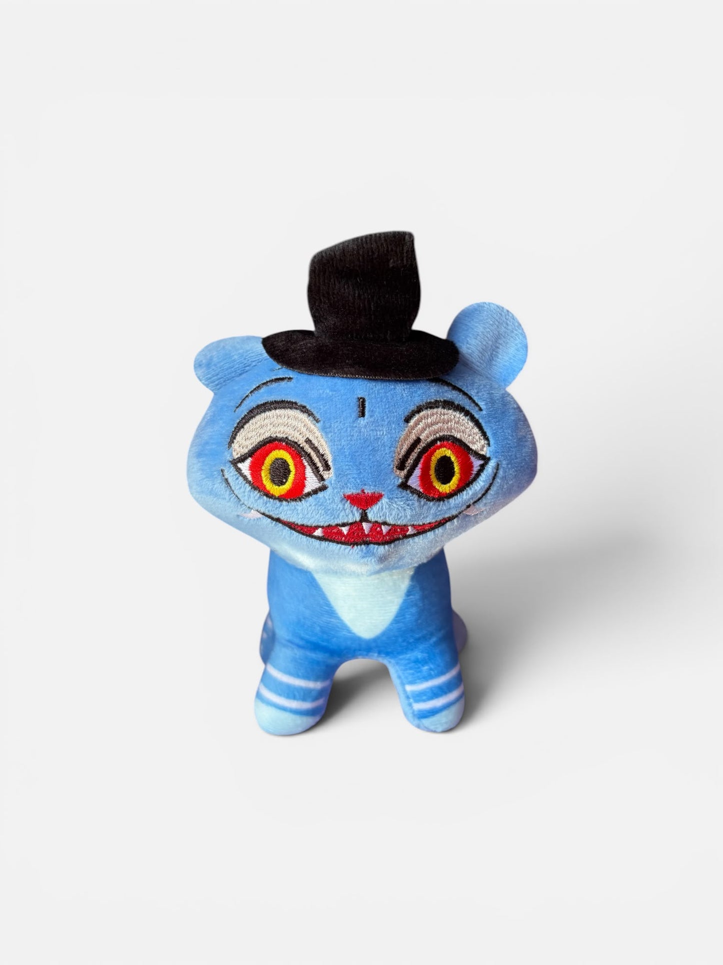 Blue Horror Plush Toy with Top Hat | Collectible Character Plush