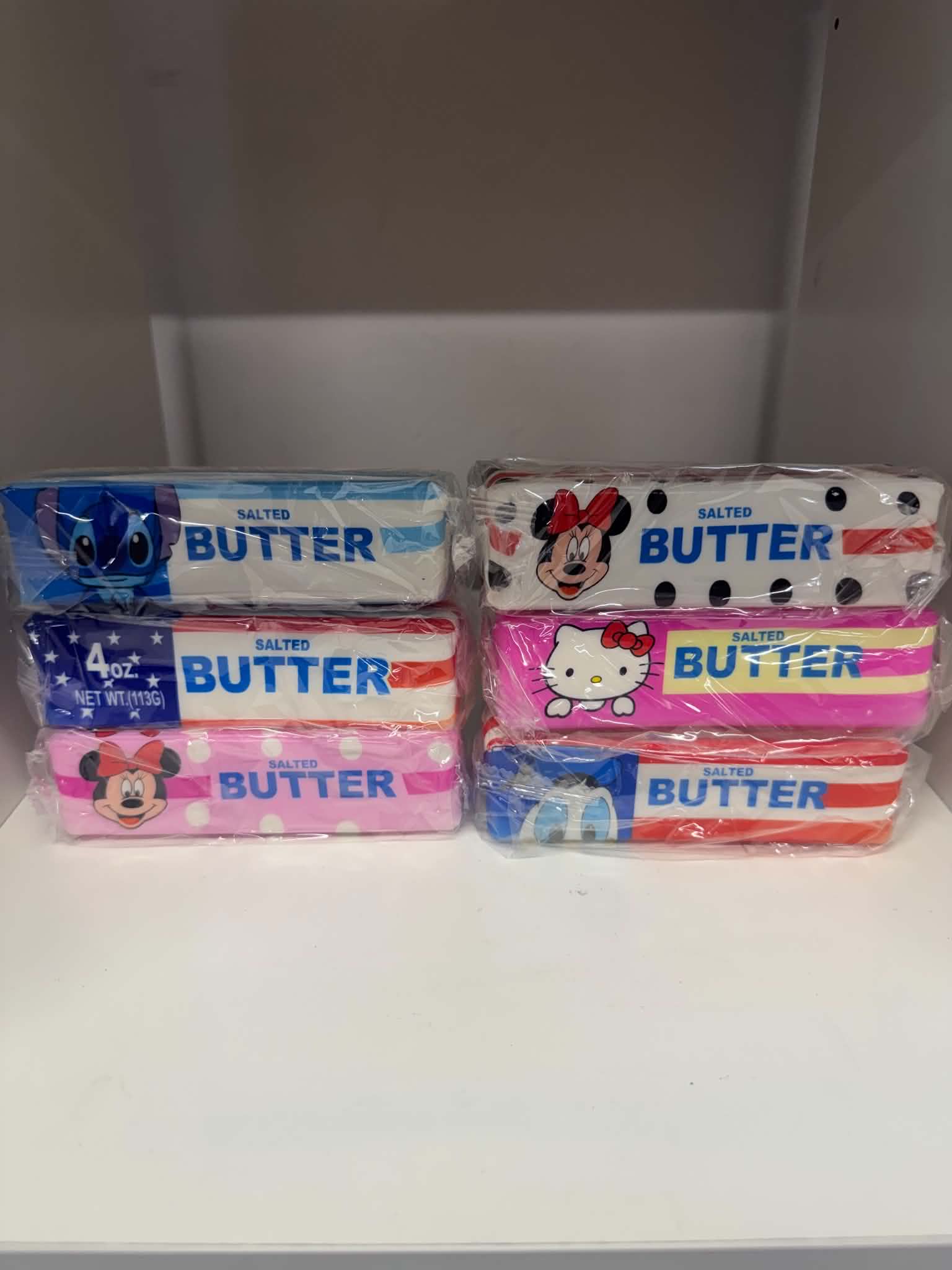 Funny character butter container Hello Kitty design | Novelty gifts Belfast NI